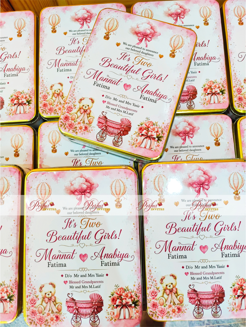 baby girl 1 kg sweet tin box2